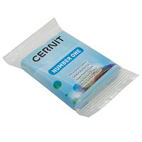 Глина полимерная запекаемая "Cernit №1", 56-62 гр. (211 карибский голубой)
