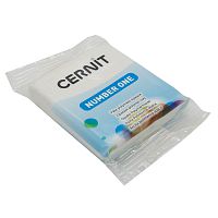 Глина полимерная запекаемая "Cernit №1", 56-62 гр. (027 белый)