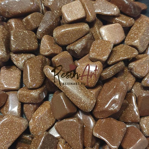 Камень - Авантюрин коричневый 15-20 мм 