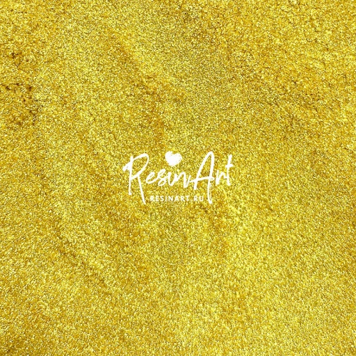 Золотой песок (Перламутровый пигмент для смолы ResinArt)