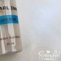 Перламутровые чернила Marten Kunitsa - Pearl ink Light blue